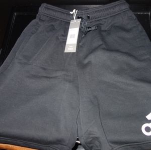 Black adidas shorts